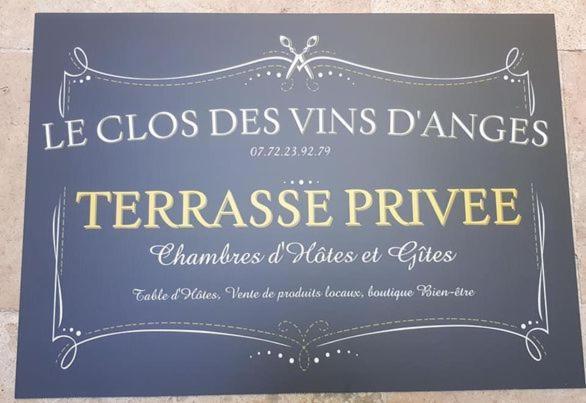 Saint-Pierre-des-Champs Chambre D'Hote Au Jardin Le Clos Des Vins D'Anges מראה חיצוני תמונה